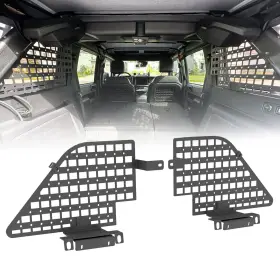 Bac1382 Eeverglow Rear Window Molle Panel Modular Storage System For Bronco 4 Door 2021-2025