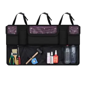 U22-tzhbxsnd-purple Eing Car Trunk Organizer 9 Pockets Super Capacity Suv Equippe #2
