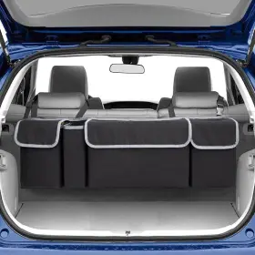 Enstiler 755419582509 Car Trunk Organizer Backseat Hanging With 4 Large Storage Bagcar Seat