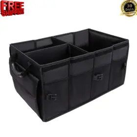 Eu-cto-m-oxf-3 Eurow Automotive Trunk Organizer Multiple Compartments Free Shipping