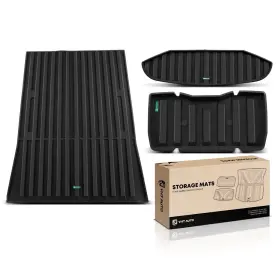 18105165 Evan-fischer Cargo Mats Set Of 3 For Tesla Cybertruck 2024-2025