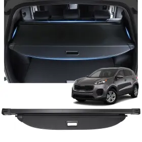 Lr004-cargo Fannyc Cargo Cover Fit For Kia Sportage 2017 2018 2019 2020 2021 2022 Accessories Re