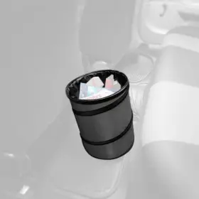 Fh Group 196342044731 Cifh1121-gray Large Gray Collapsible Trash Can