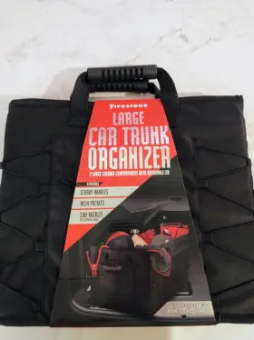 Aa0095-bka Firestone Large Car Trunk Organizer