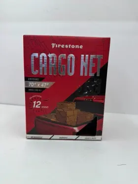 Cn004-bka Firestone Cargo Net 70 X 47 12 Hooks Bungee Cord Adjustable Black New In Box