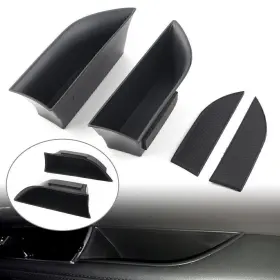 Flashbuyeasy 550752525578 Front Door Handle Storage Armrest Box Tray Bin Kit Fit Jaguar Xj Xjl 2010 - 2016