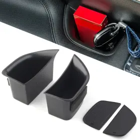 Flashbuyeasyusa 636432278658 Front Door Handle Armrest Storage Box Tray Bin For Continental 2017-2018