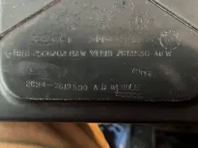 F81b-2613530-abw Ford 25c6202 99-07 F-series 2nd Row Behind Seat Storage Tray Oem #2 F81b-2613530-abw Ford 25c6202 99-07 F-series 2nd Row Behind Seat Storage Tray Oem #2