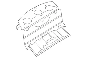 6w1z-5446689-a Ford Genuine Insulator