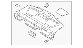 Ford Be5z-5446668-ac Genuine Package Tray