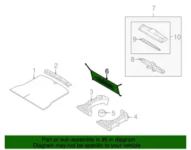 Bt4z-7455066-a Ford Genuine Cargo Net #3