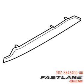 Dt1z-5843400-aa Ford 2014-2018 Transit Connect Luggage Compartment Handle New Oem Dt1z-5843400-a