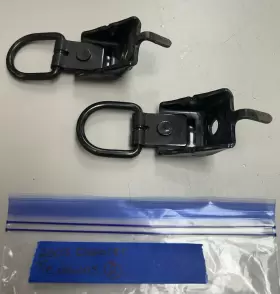 F10-bf Ford 2002-2005 Explorer 2 Rear Cargo Luggage Tie Down Loops Steel Oem 58335