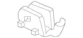 F37z-17w077-a Ford Genuine Tray