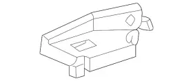 F8az-5446813-aa Ford Genuine Pkg Tray Support