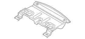Fp5z-5445443-ca Ford Genuine Carpet Rear Package Tray Pan