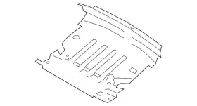 Fr3z-7646506-a Ford Genuine Package Tray #2