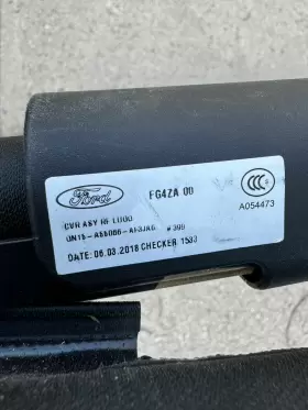Gn15-a55066-af3ja6 Ford Black 2018-2019 Ecosport Rear Trunk Cargo Luggage Roller Shade Cover Oem #2