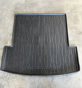 Lb5z-7811600-bb Ford Oem 2020-2024 Explorer Black Cargo Area Trunk Protector Mat Liner Used/open