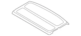 Lj7z-7846668-aa Ford Genuine Panel Assembly Rear Package Tray #3