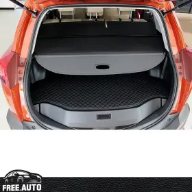 Free-auto802 848524011603 Fits 06-12 Toyota Rav4 Retractable Rear Cargo Security Cover Shade Gray Oe Style #2