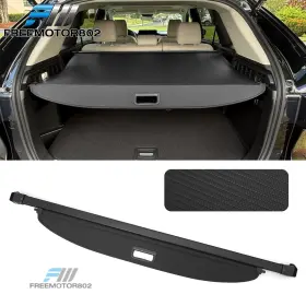 Fz-5-tc-mcx7025-bkcf Freemotor802 Fits 25-26 Mazda Cx-70 24-26 Cx-90 Rear Trunk Cargo Cover Carbon Fiber Texture