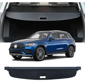 Fz-5-tc-mglc16-bk Freemotor802 Fits 16-22 Mercedes Glc 4dr Rear Trunk Retractable Security Shield Cargo Cover