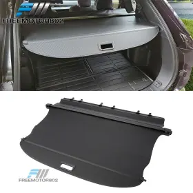 Fz-5-tc-molphev22-bkcf Freemotor802 Fits 22-26 Mitsubishi Outlander And Phev Trunk Cargo Cover Carbon Fiber Texture