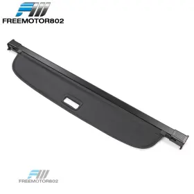 Fz-5-tc-vvv6019-bk Freemotor802 Fits 19-24 Volvo V60 Wagon 4dr Trunk Retractable Security Shield Cargo Cover Pvc
