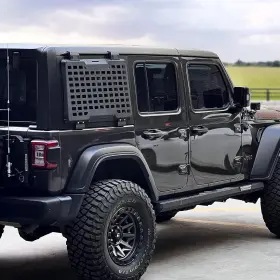 Furyengraver 2018-2024 4 Rear Window Storage Molle Panel Flank Jeep Wrangler Jl Door #3