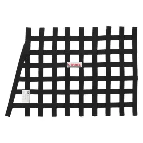 4134bk G-force Racing Gear - Green Ribbon Angle Window Net