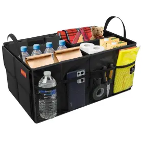 Gllbo01 Gadlane Large Car Boot Organiser Travel Tidy Storage Foldable Bag Tools Holder