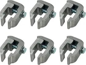 Gci Stronger By Design 854907008771 G-16 1.75 Bolt Pinch Clamps For Inside Mount Tonneau Covers 6 Pack 6000 Series