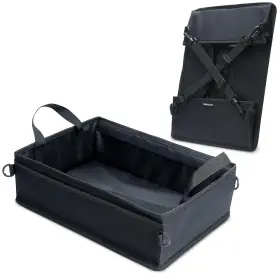 Geedar 732767965666 Under Seat Storage Truck Tool Box For Single Black