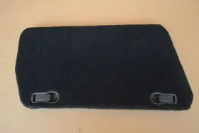 10290668 General Motors 10290671 97-01 C5 Corvette Fuse Box Bcm Cover Panel Carpet Black