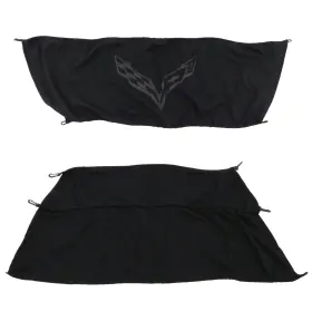 22952948 General Motors Gm 2014-2019 Chevrolet Corvette Coupe Upper And Lower Cargo Shade Black