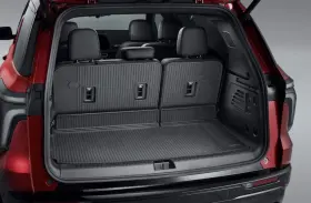 General Motors 26382888 2024-2027 Chevrolet Traverse Integrated Cargo Liner Black Gm Oem 26621366
