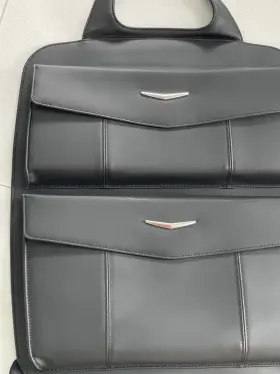 84183290 General Motors Gm 2020-2025 Cadillac Xt5 Xt6 Ct4 Ct5 Escalade Seat Organizer Black Oem #3