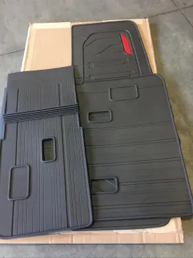 84445536 General Motors 2021-2024 Gmc Yukon 3rd Row And Cargo Liner Dark Atmosphere Oem Gm