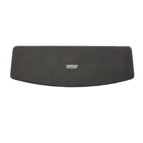 84598087 General Motors 2020-2025 Cadillac Xt6 Carpeted Cargo Mat Dark Titanium With Logo Oem Gm