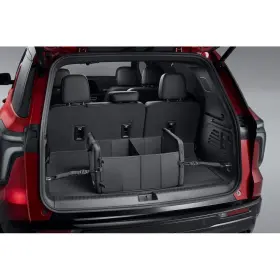 Ft24-ft25 General Motors 85543592 Cargo Organizer In Jet Black With Bowtie Logo Blazer Equinox Malibu Trax