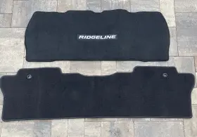 08p11-t6z-100 Genuine Factory American Honda Oem Ridgeline In-bed Trunk And Rear Seats Carpet Mats 2017 - 2025