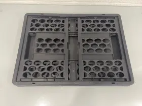 66470995 Genuine Mercedes-benz Universal Collapsible Trunk Shopping Storage Basket Used #3