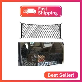 Jk-006 Geweeco Car Rear Cargo Net Universal Adjustable Elastic Trunk Storage Organizer N