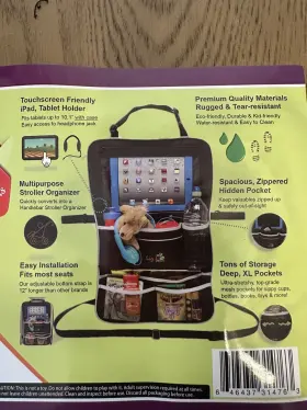 Giggle Sprouts 646437314763 New Universal Car Seat And Stroller Organizer Preferred By Parents Giggle Sprouts 646437314763 New Universal Car Seat And Stroller Organizer Preferred By Parents