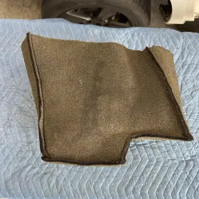 01969 Gm 84-93 Corvette Rear Storage Compartment Carpet Insert Without Tire Iron Sleeve