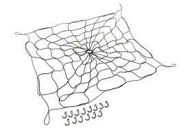 12343595 Gm Genuine Bed Cargo Net