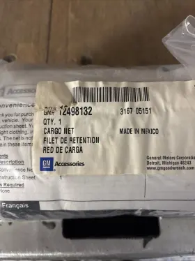12498132 Gm Genuine Oem Net Pkg Nos
