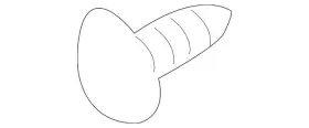 22575287 Gm Genuine Pkg Tray Trim Retainer
