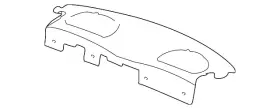 22616735 Gm Genuine Pkg Tray Trim